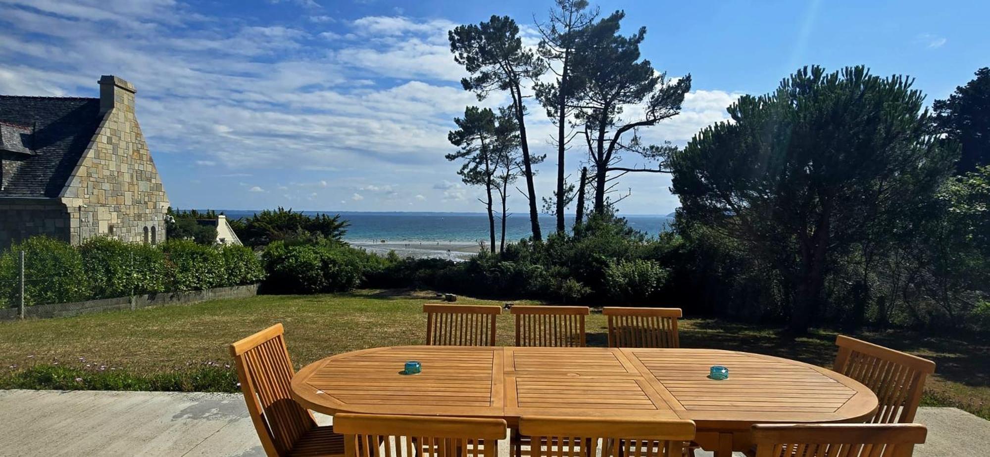 Maison Vue Mer Crozon - Jacuzzi - Sauna Luaran gambar